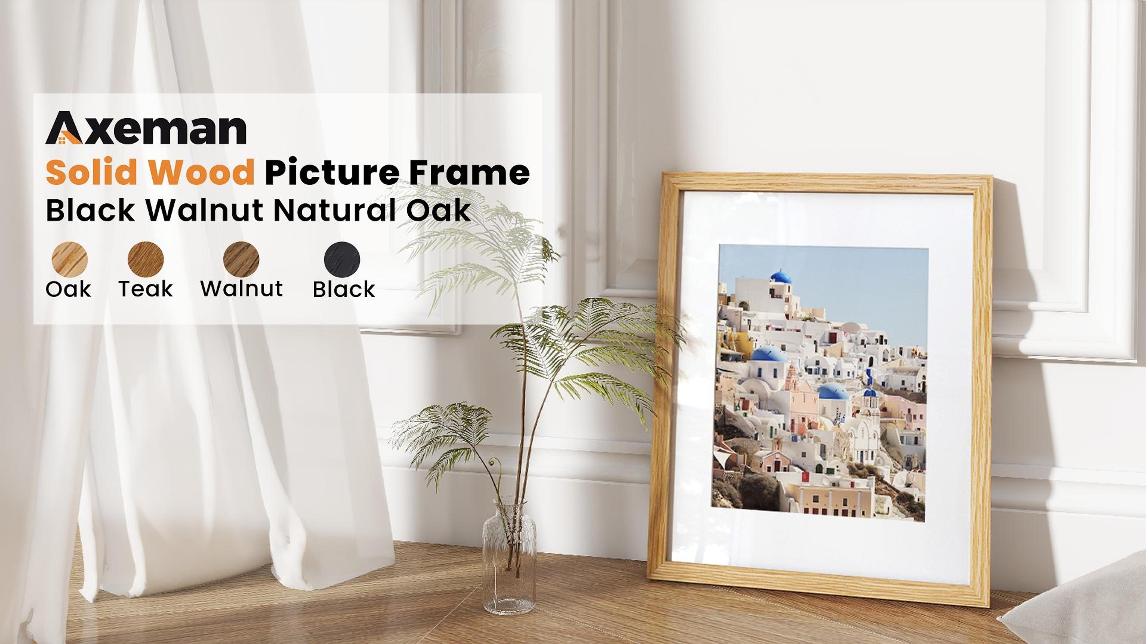 Amazon.com - Axeman 22x28 Picture Frame with Mat for 18x24, Solid