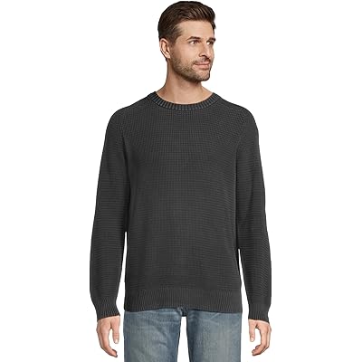 Свитер L.L.Bean Textured Washed Cotton Sweaters Crewneck