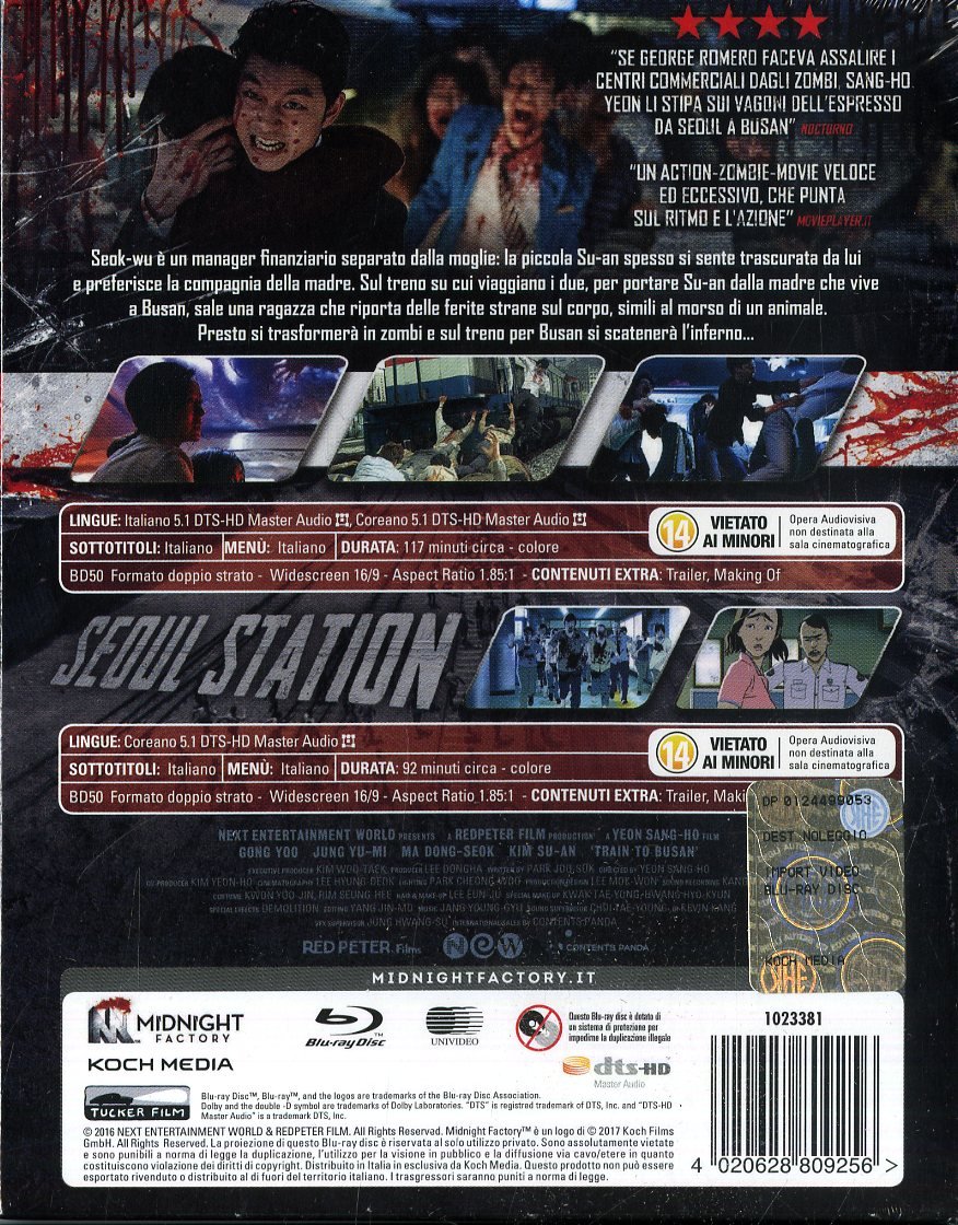 Train To Busan- Limited Edition (2 Blu-Ray, Film + Anime Seoul Station)