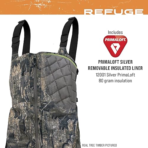 Miniatura 3 de FROGG TOGGS Grand Refuge Insulated Waterproof Bib for Hunting with removable Insulation Liner - SLIM FIT