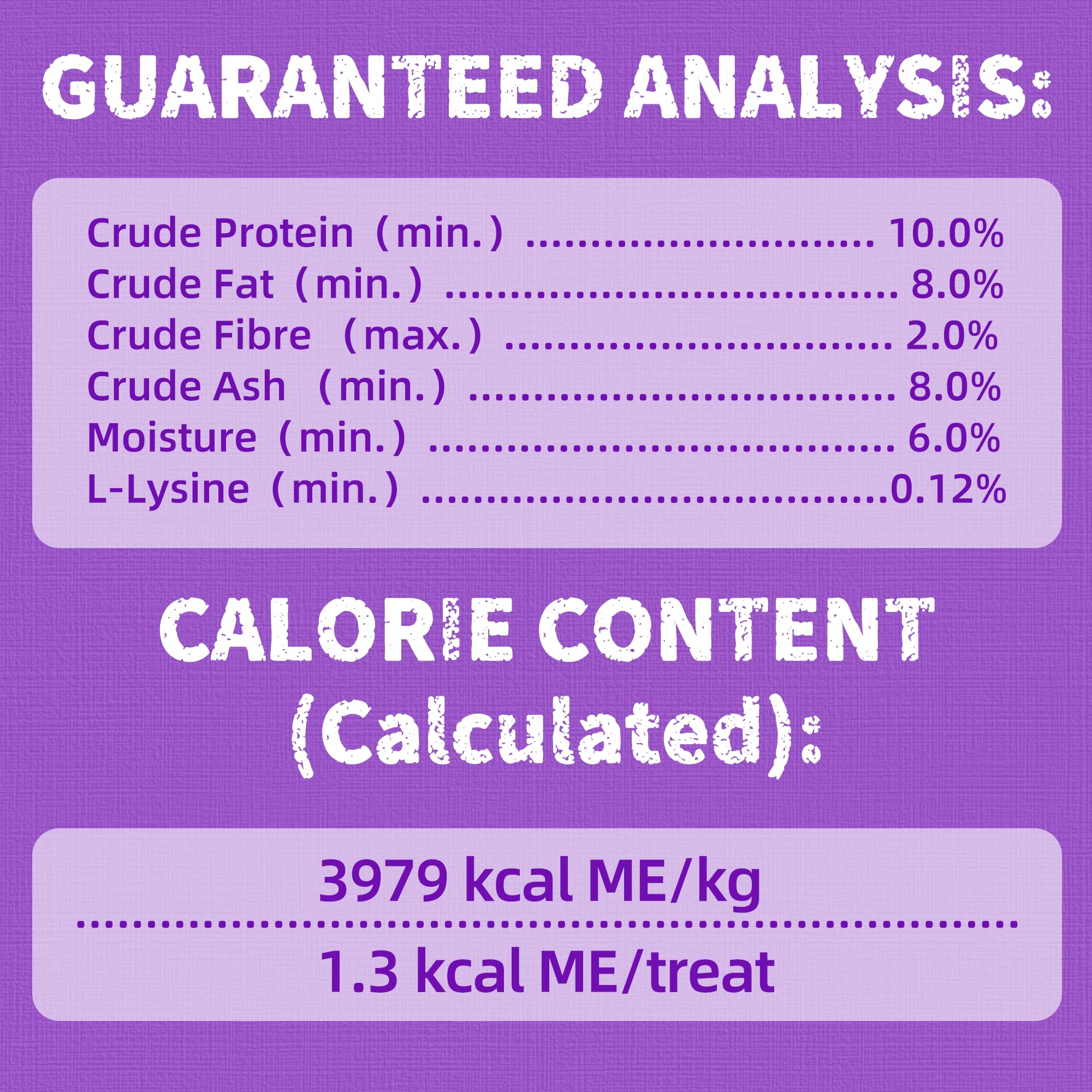 Just Try 13.4 OZ Lysine Cat Treats Natural Salmon Flavor Healthy Cat Training Biscuits Snacks Lysine Dental Care Treats for Cats & Kittens - image 8