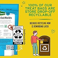 Vista 5 de Pet Botanics Bolsa de 10 oz de Recompensa de Entrenamiento Mini Suave y Masticable, Sabor a Pollo, con 500 Golosinas por Bolsa, La Elección