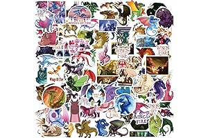 Wings of Fire Stickers: A Vibrant Splash of Adventure