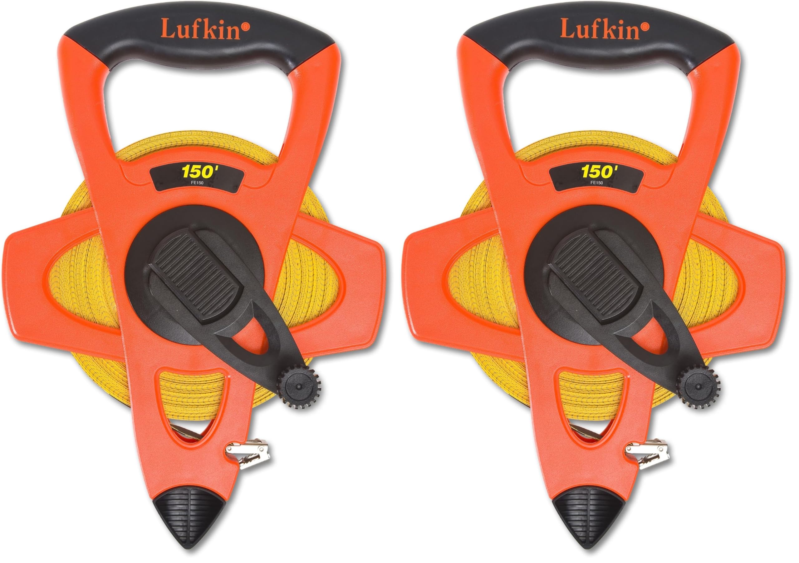 Lufkin 100ft Fiberglass Tape Measure - Hi-Viz Orange -6