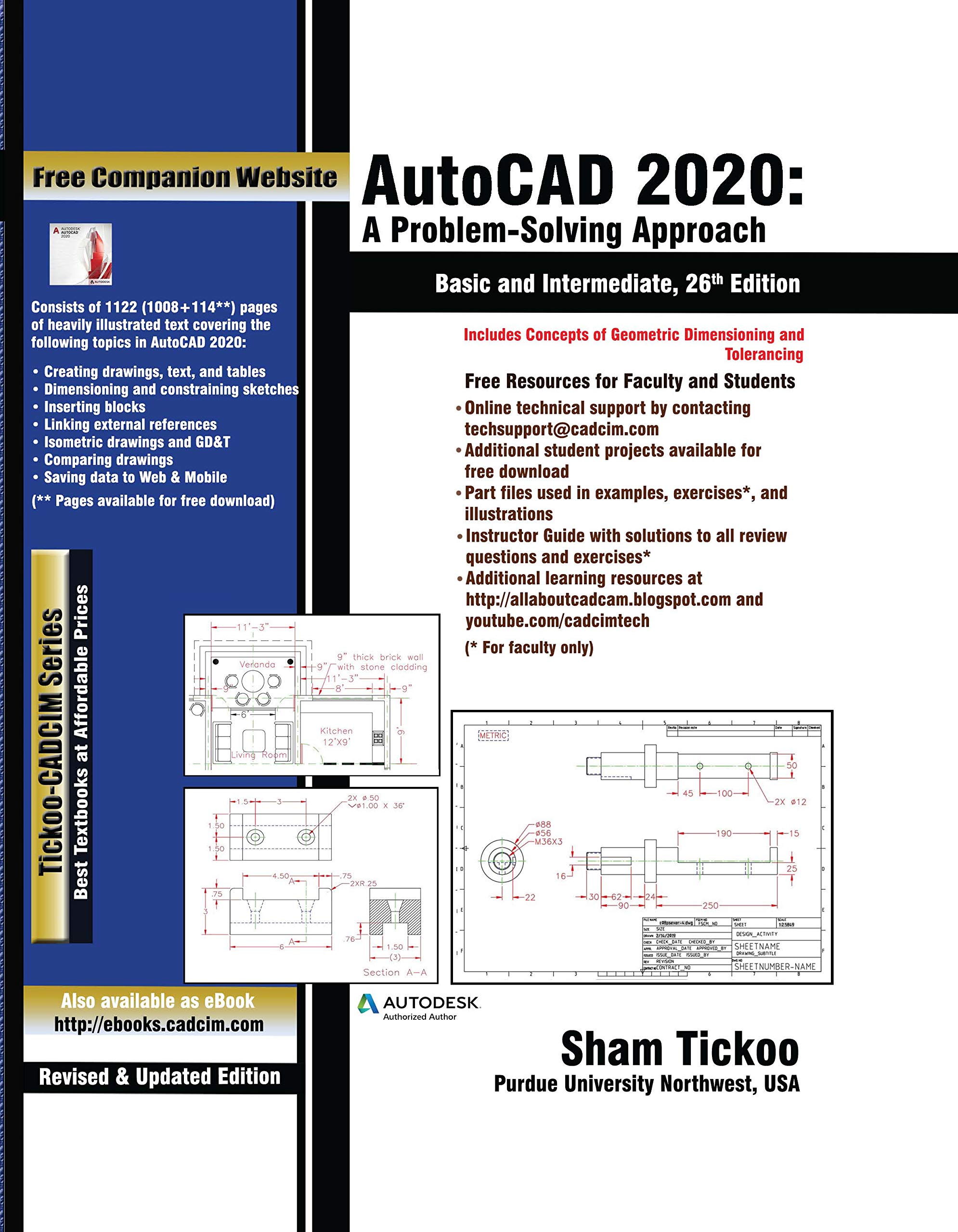 AutoCAD 2020: A Problem-Solving Approach, Basic and Intermediate, 26th Edition