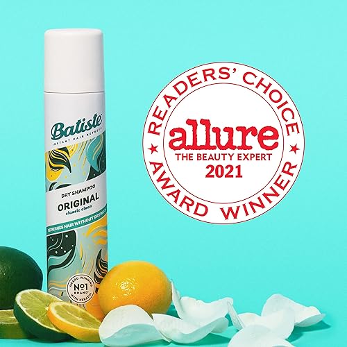 Miniatura 3 de Batiste Champú seco original, 6.76 onzas líquidas, polvo, cabello graso, control de aceite, aroma cítrico