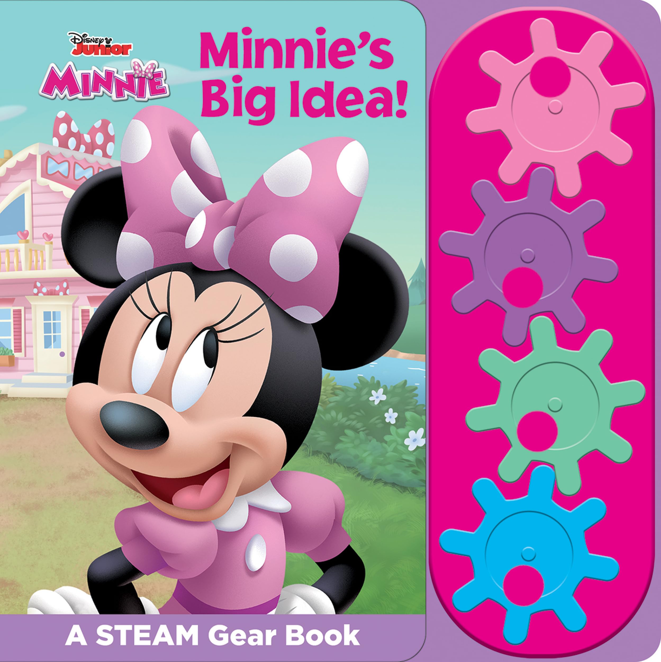 Disney Junior Minnie Mouse: Minnie's Big Idea! A STEAM Gear Sound Book - PI Kids