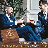 Vista 8 de Regalos del día del jefe de Oaksea para hombres, Navidad, Aniversario, Regalos únicos para él, Regalo de cumpleaños y jubilación para jefes, Juego