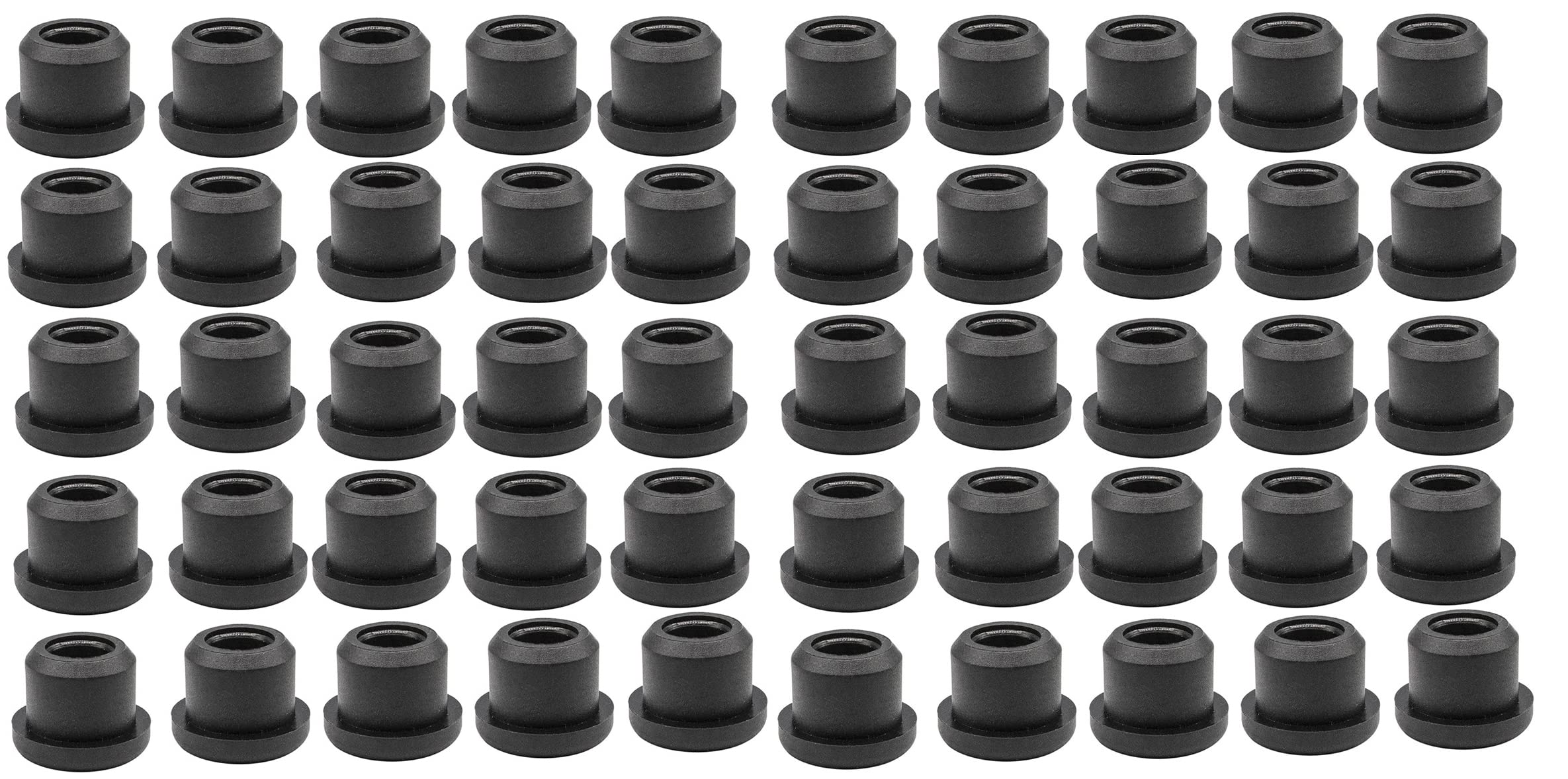 Dr.Acces 50pcs Golf Cart Bushing,Urethane Club Car DS Bushing, Urethane for Front Leaf Spring Fits Gas and Electric Golf Cart OEM #1015583