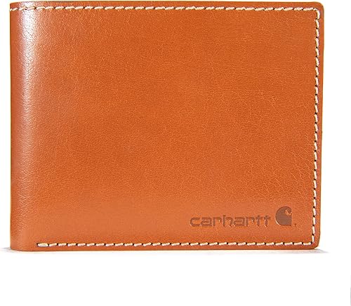 Miniatura 7 de Carhartt carteras billetera y pasaporte para hombre duradera billetera plegable disponible en cuero y lona