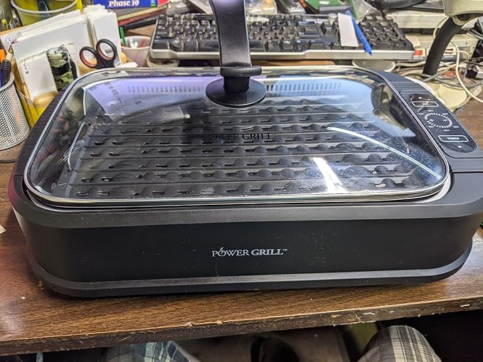 Intertek Power Smokeless Grill GR2005 Patio, Lawn & Garden