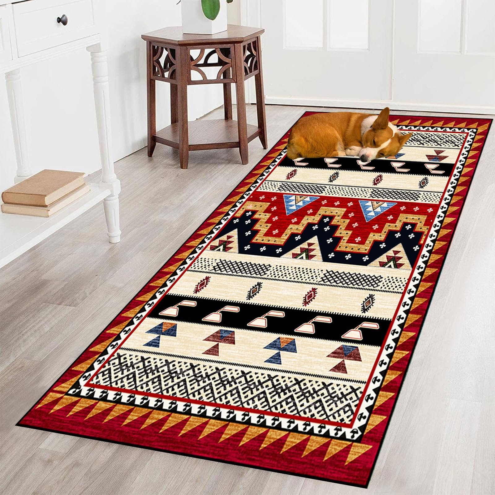 Alfombras de Pasillo 50x120 cm GUOJUN Lavables y Antideslizantes