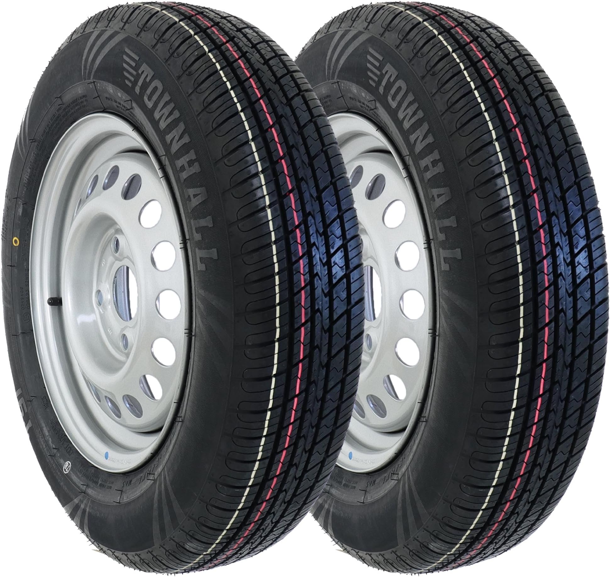 Komplettrad Anhängerrad Reifen 185/65 R 14 112x5 Rad Wohnwagen Caravan ...