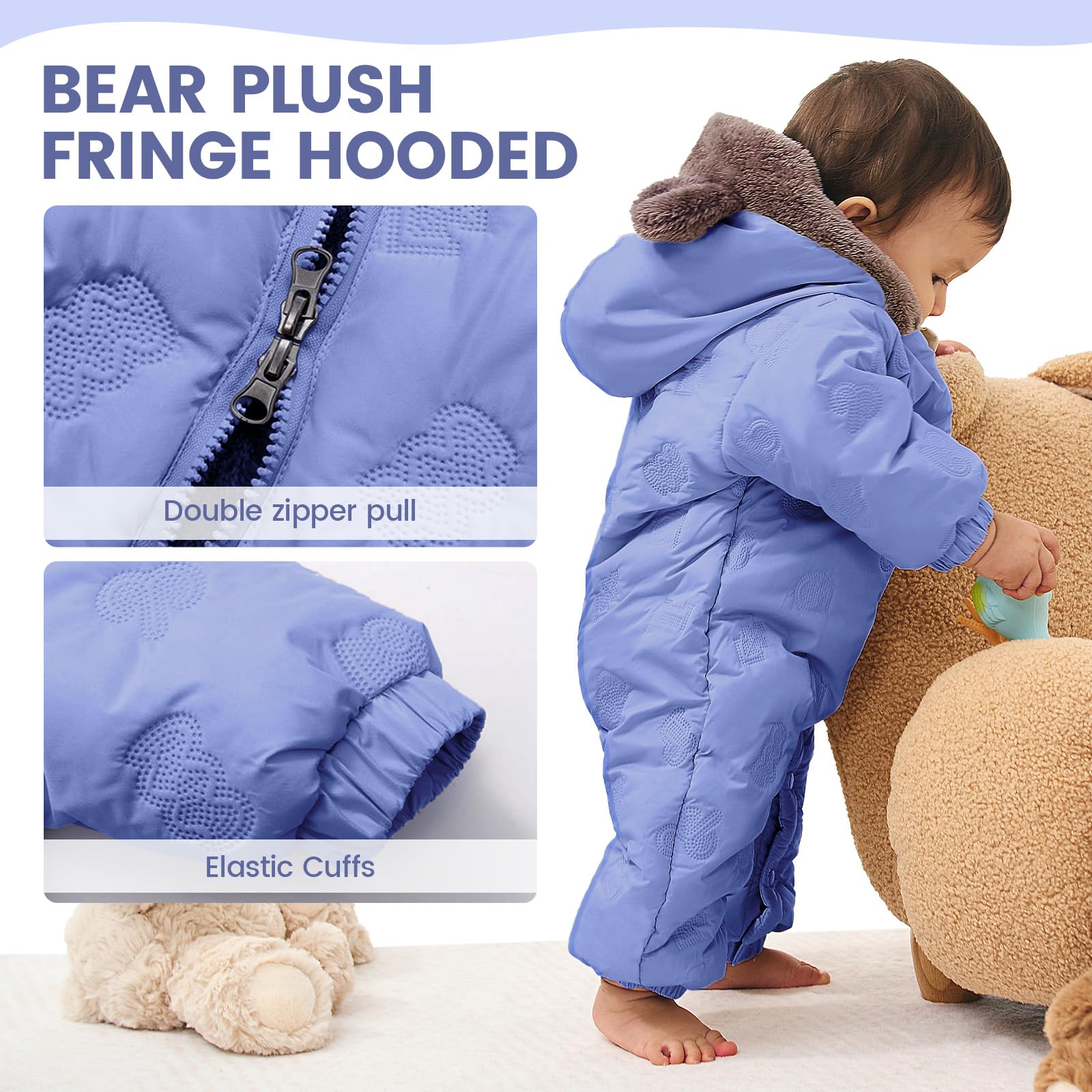 JiAmy C2-tz-pf08904 Abiti da neve per bambini Unisex - Bimbi 0-24