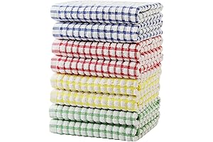 Oeleky Kitchen Marvel: Cotton Terry Dish Towels for Effortless Drying