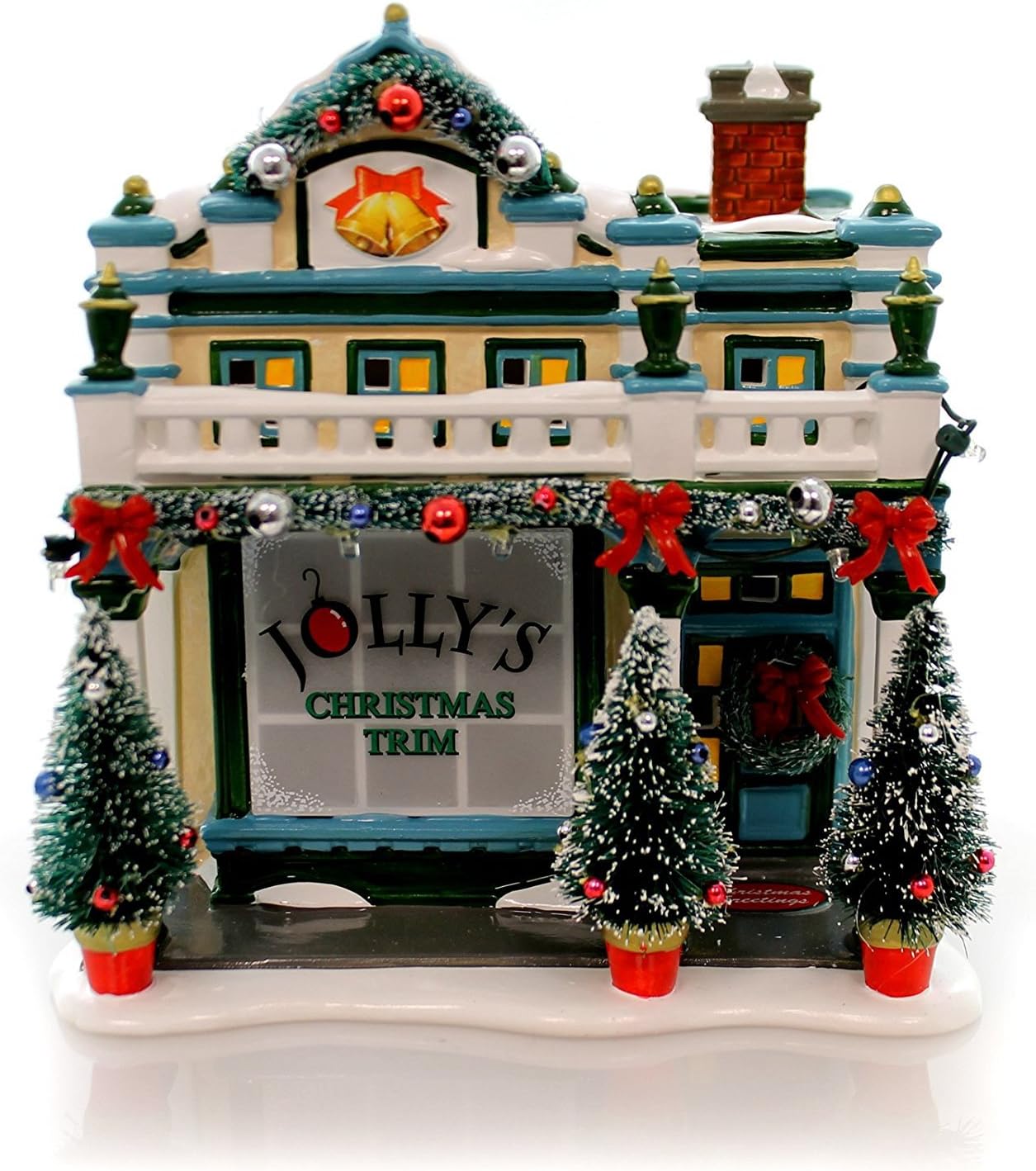 Department 56 House Jollys Christmas Shop Snow Village Mid Year Ltd Ed 4049208