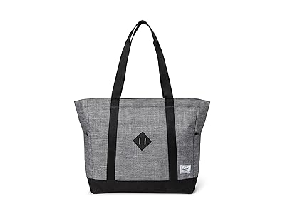 Herschel Supply Co. Heritage Tote Weekender/Overnight Luggage Raven Crosshatch, Fleece