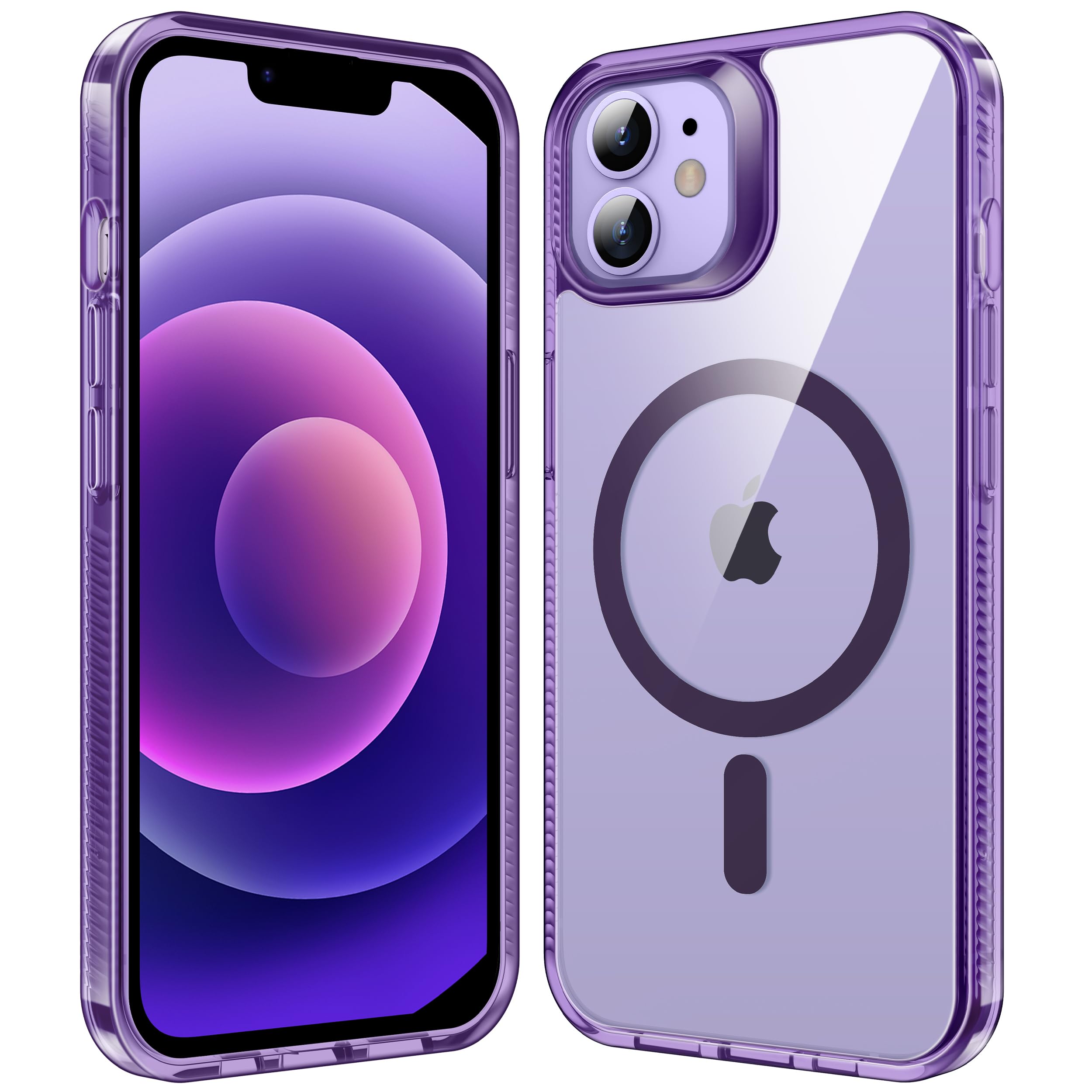 Supdeal Magnetic Clear Case Purple