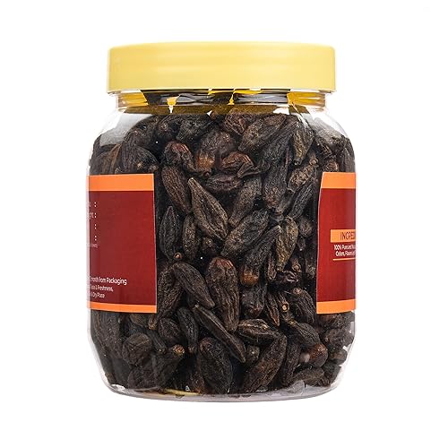 Miniatura 5 de JMN Harad Choti - Haritaki - Terminalia Chebula, Myrobalan Natural Negro Himej Terminalia Chebula 3.53 oz,Negro Karakkaya-Harad-Aralu-Inknut-Harar