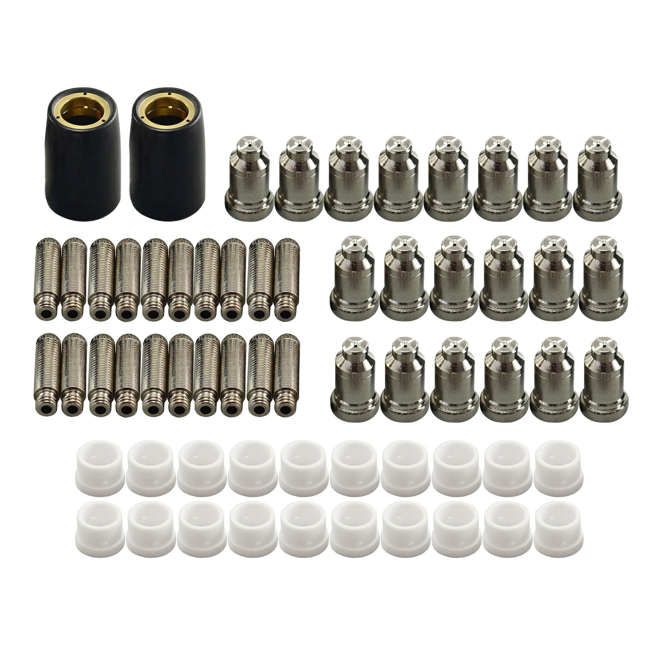 RIVERWELD SG-51 Punta per ugelli per elettrodi al plasma 1.2 60a Plasma Cutter Consumables 62pcs