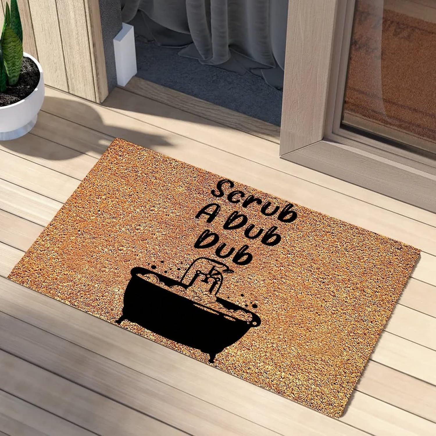 Coconut Coir Door Mats Inspiring Positive Quotes Sayings