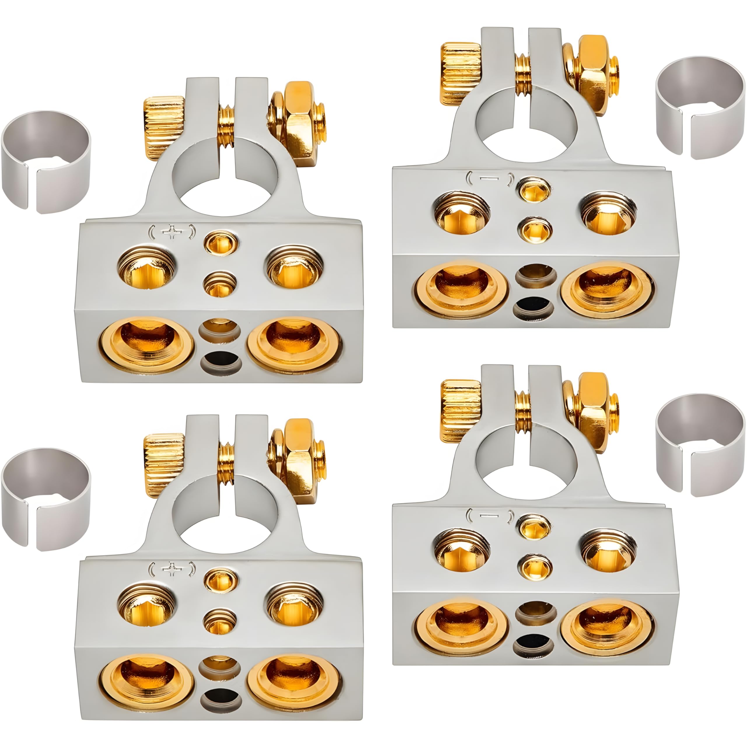 Snapklik.com : InstallGear 0/4/8 Or 10 Gauge Battery Terminals