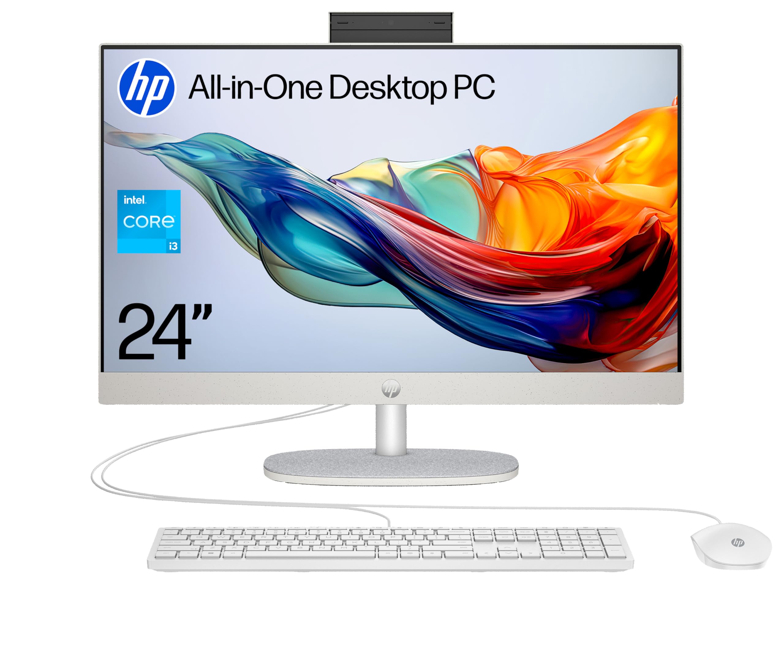 HP 24” All-in-One Desktop PC | Intel® Core™ i3-N300 Processor | HP 24” All-in-One Desktop PC | Intel® Core™ i3-N300 Processor |