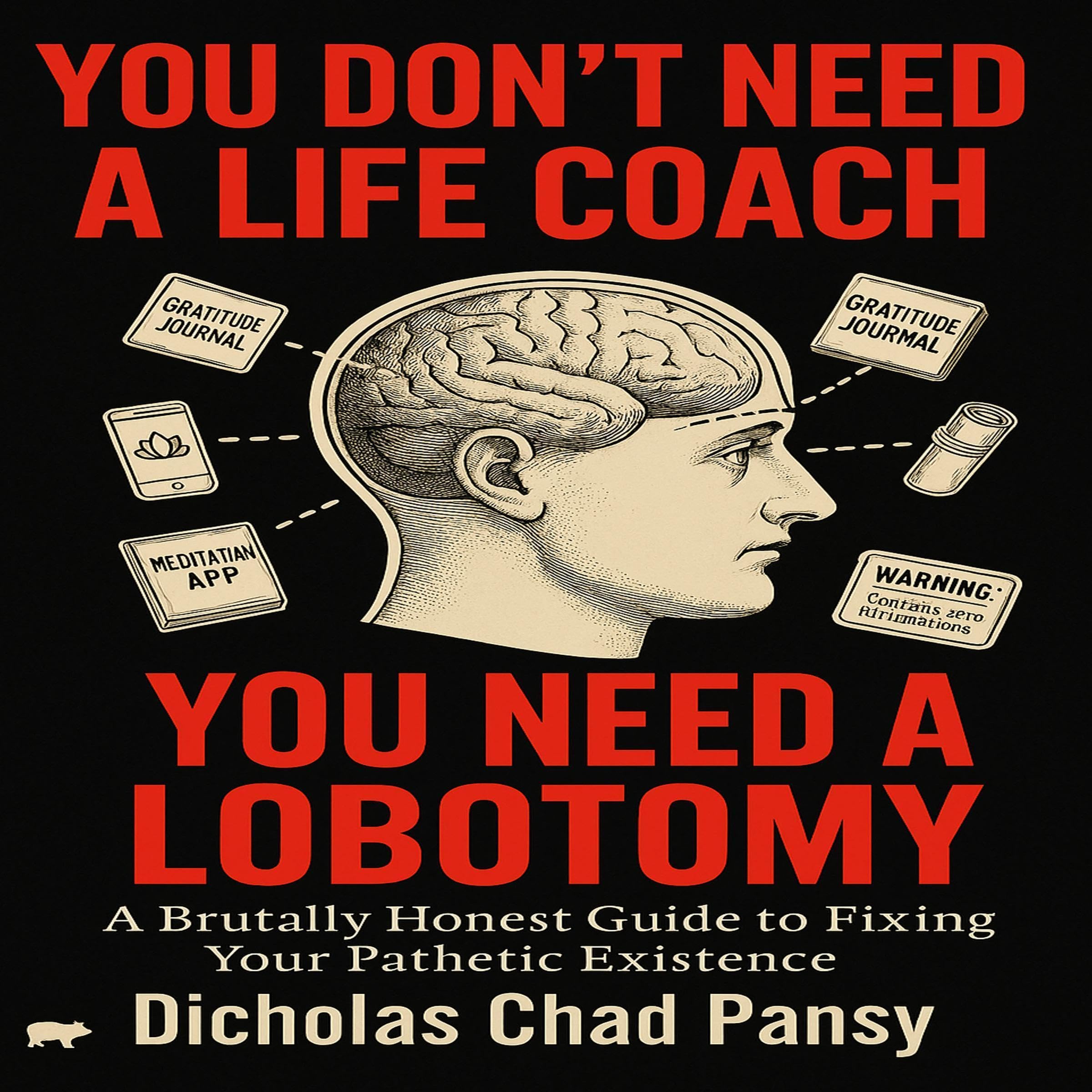 You Don’t Need a Life Coach, You Need a Lobotomy: A Brutally Honest Guide to Fixing Your Pathetic Existence