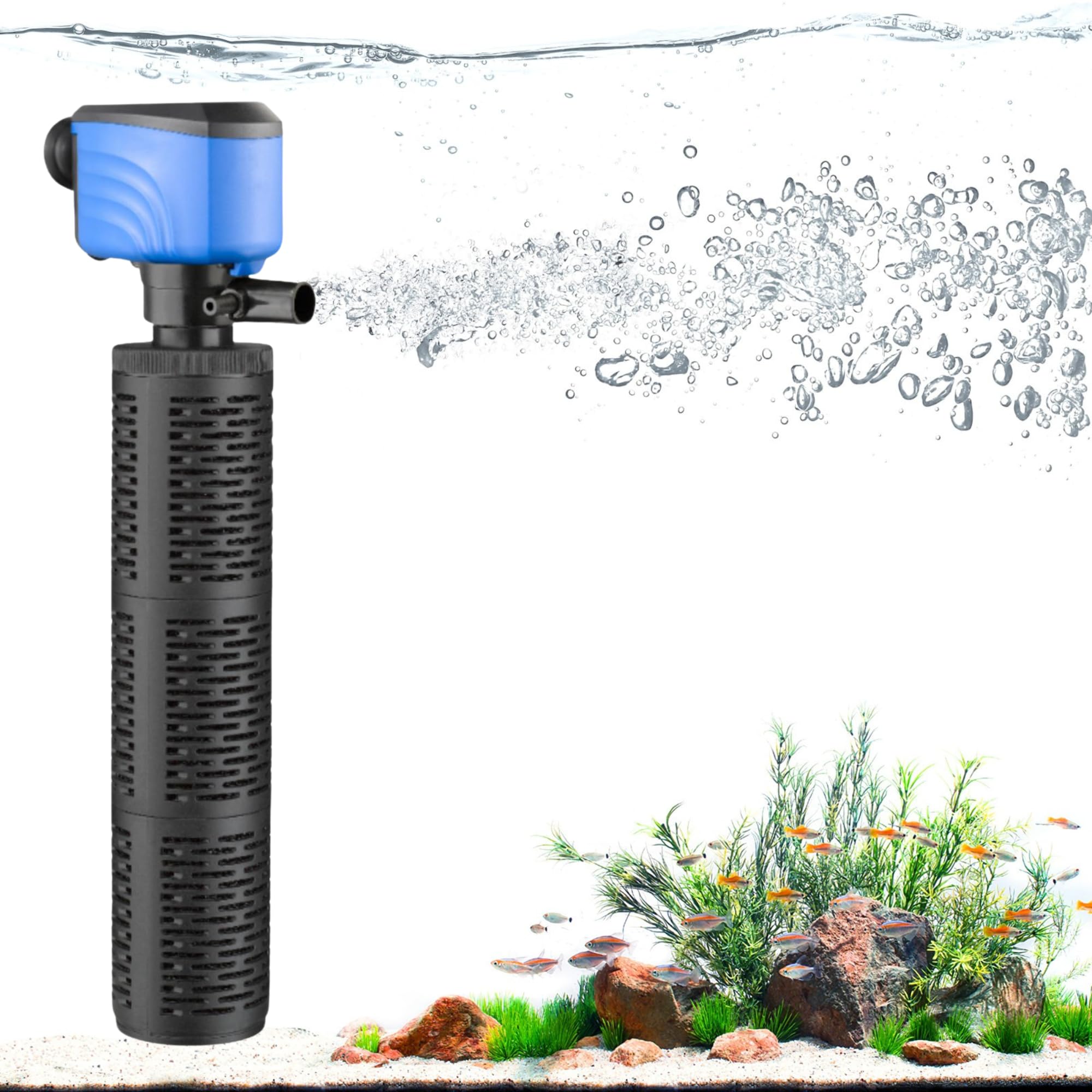 Aulofee Submersible 50-150 Gallon Aquarium Filter for Freshwater & Saltwater