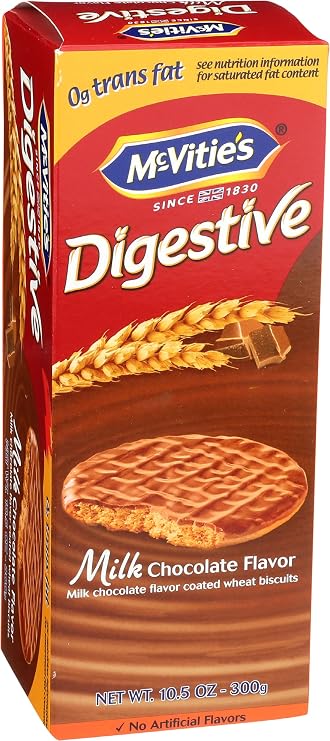 Mcvities Cracker Digestive Milk, 10.5 oz