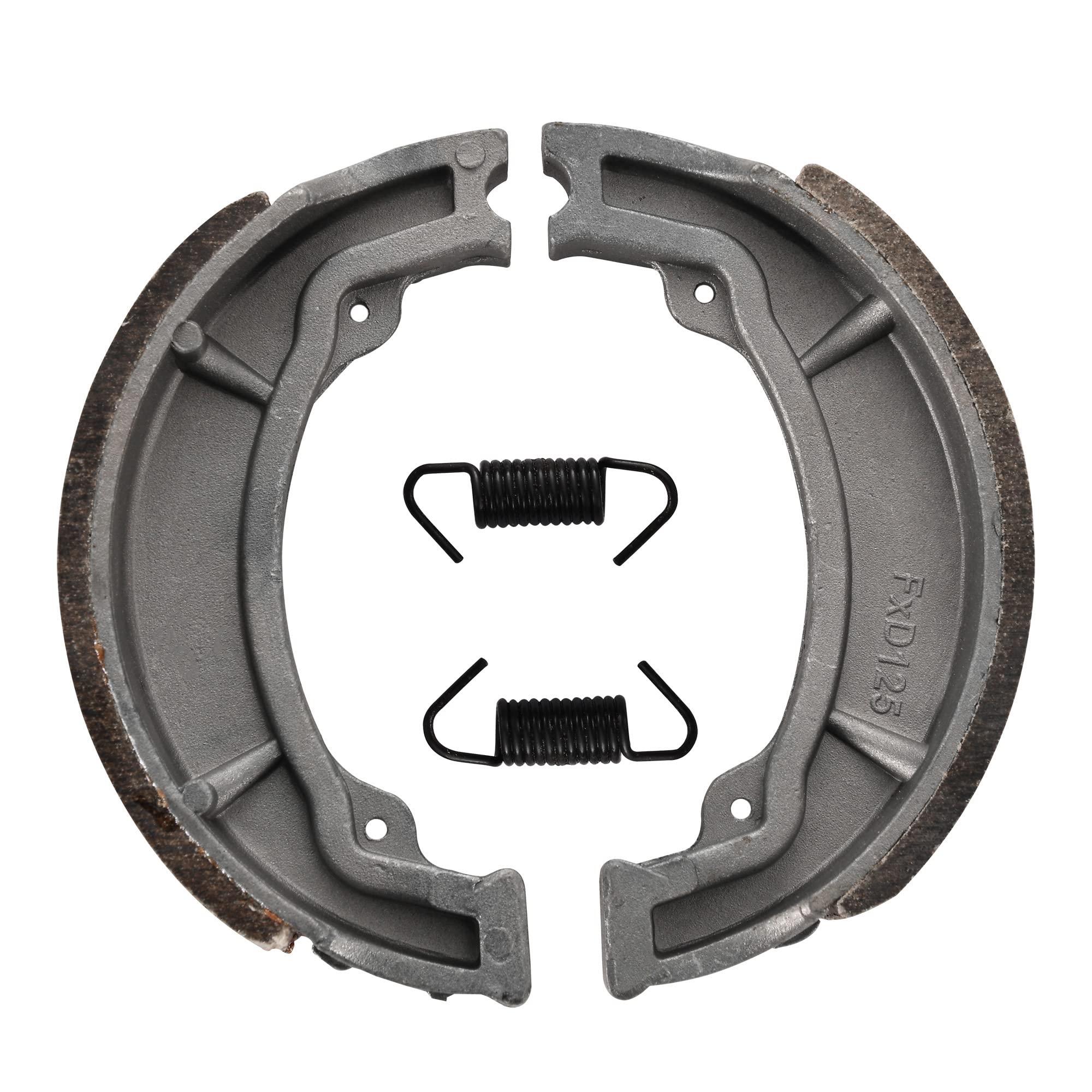GOOFIT Ganascia Del Freno A Tamburo Da 125 mm Sostituzione per 50cc 110cc 125cc 150cc 250cc CF250 ATV 4 Wheeler Quad Scooter