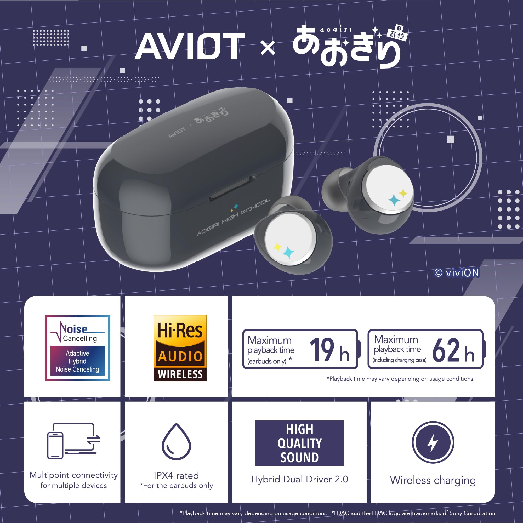 Amazon.com: AVIOT TE-V1R-AGK Aogiri High School Collaboration