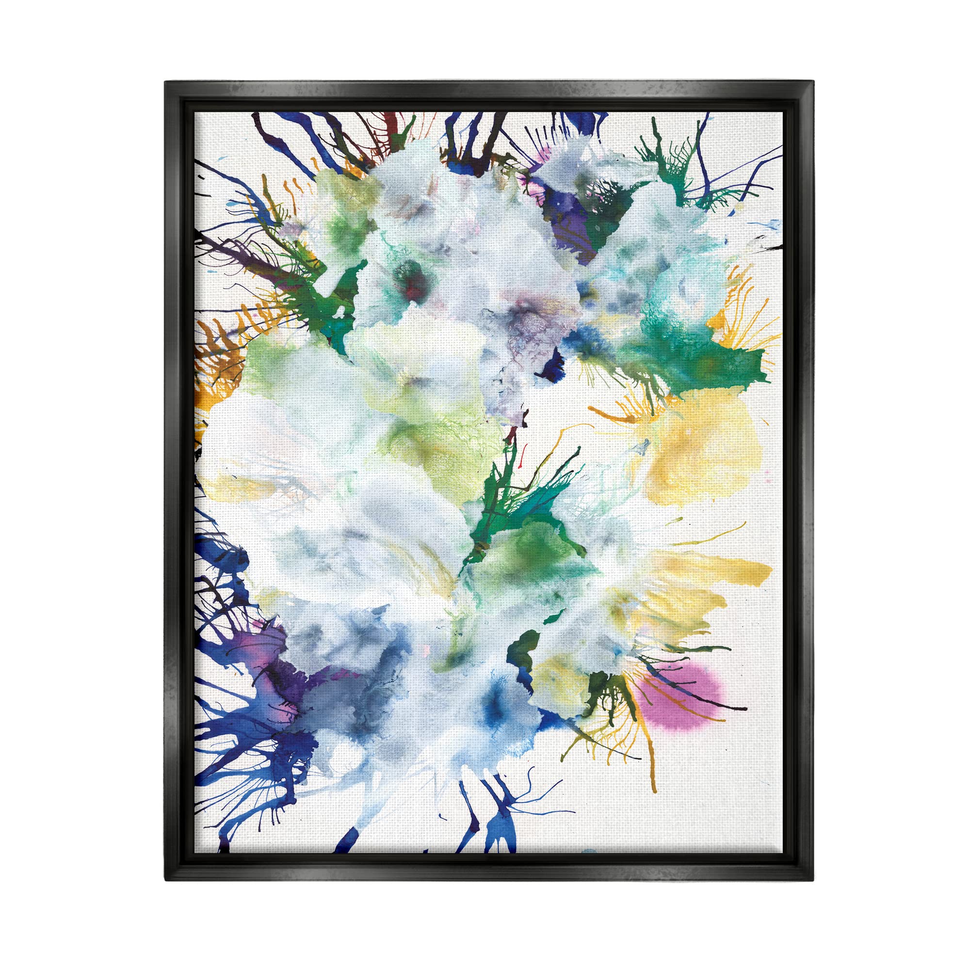Stupell IndustriesVivid Modern Chaotic Splatter Floating Framed Wall Art, Design by Jodi Fuchs