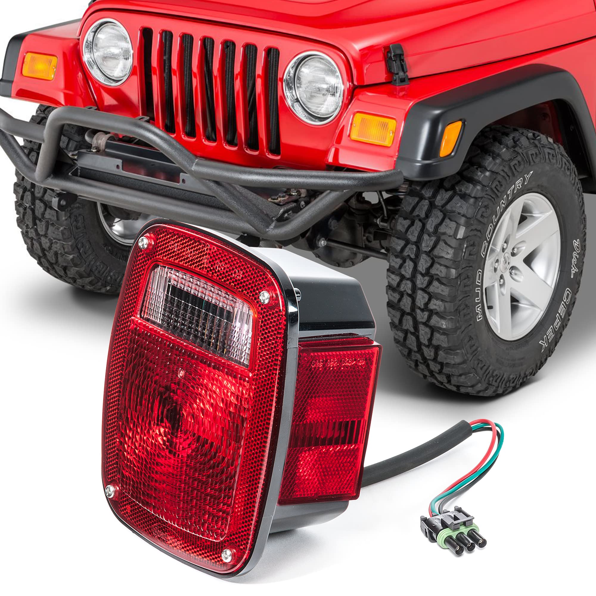 JEEP JK Wrangler用 美品テールライト 2個セット Amazon | ジープ jkラングラー テールランプ テールライト