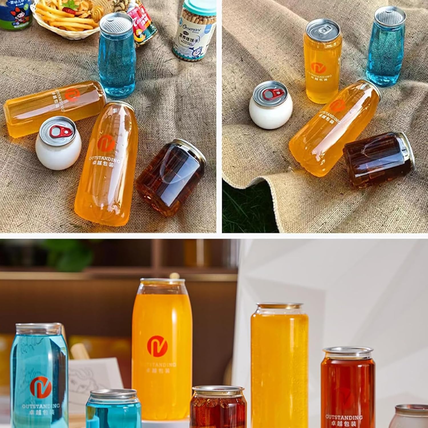 Aluminium fizzy drinks can sealing lids | Easy-pull covers | Sturdy wide neck drinks can covers | Leak-proof freshness seal & effortless opening | Wide neck covers for fizzy drinks & beer cans