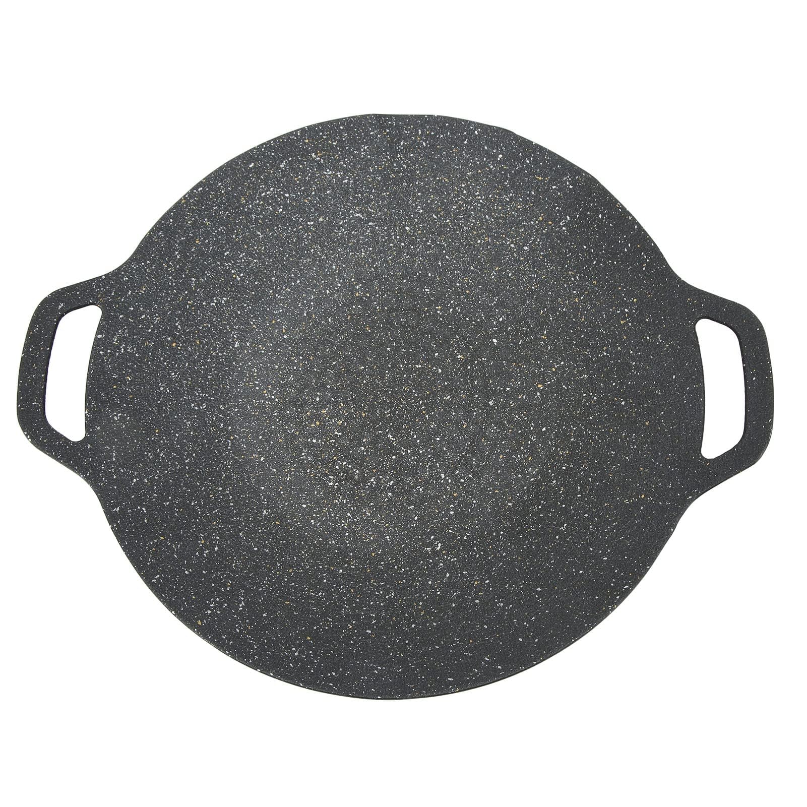 Atyhao Piastra Coreana per Feste Barbecue, Bistecchiera Coreana con Doppio Manico (34 cm)