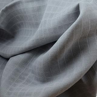 DUDU N GIRLIE - Cuadros de Muselina para bebé (100% algodón, 70 x 70 cm, 12 Unidades), Color Azul y Amarillo