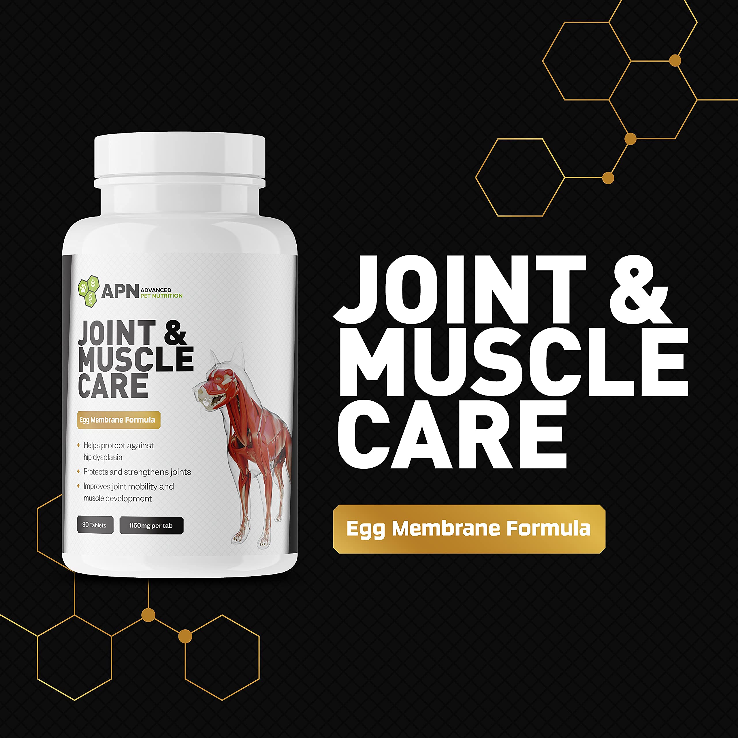Joint & Muscle Care for Dogs Egg Membrane Formula Hip and Joint