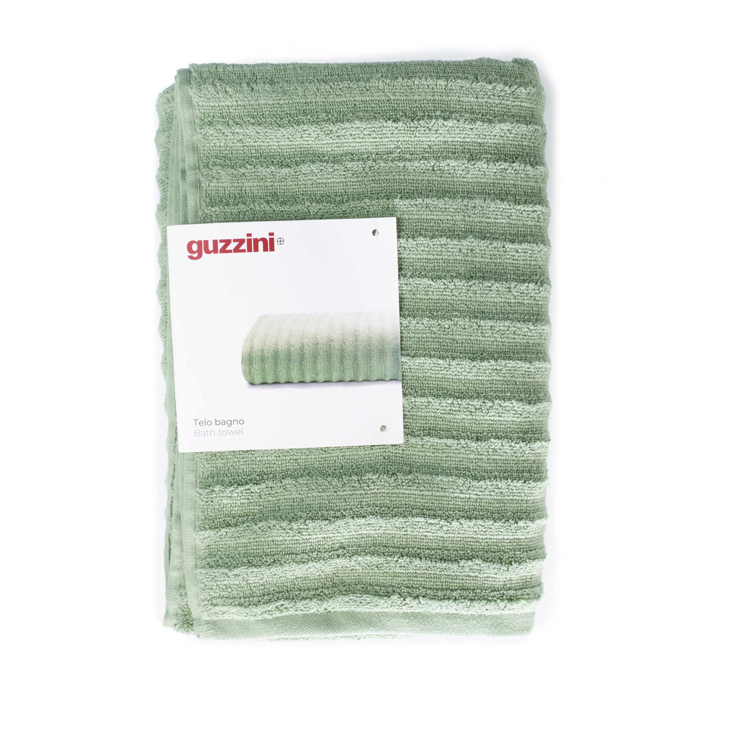 GUZZINI Classic - Telo Doccia Grande 70x140 Spugna Puro Cotone 100% Certificato OekoTex Morbido e Assorbente, Asciugamani Bagno Grandi per Piscina e Sport, Asciugamano Resistente e Durevole nel Tempo