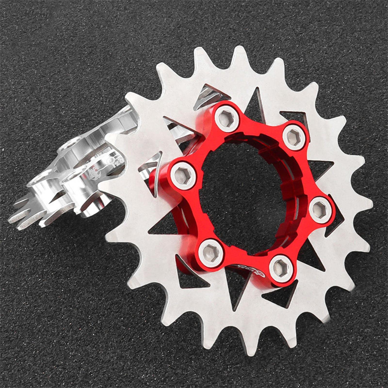 Fixed/Single Speed Gear(固定ギア) L-faster 16T Fixed Gear for Bicycle Disc Brake Mount Bolts-Fixed