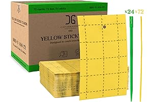 Catchmaster GRO Yellow Sticky Trap: Protect Indoor and Outdoor Plants