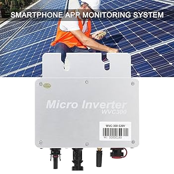 ソーラーインバーター、WVC-300ソーラーマイクロインバーター(120V) Amazon.co.jp: Teror ソーラーインバーター、WVC-300ソーラー