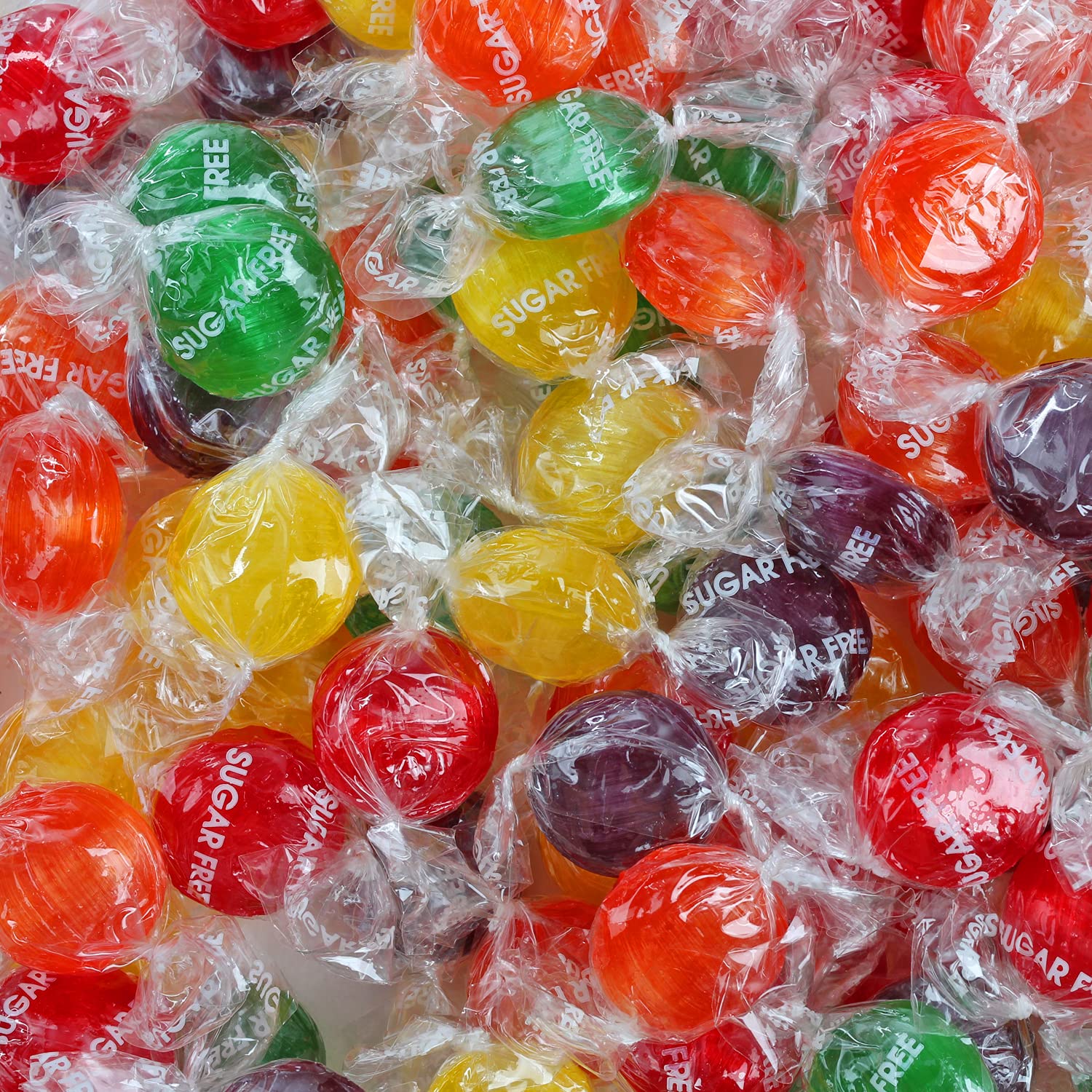 SUGAR FREE Fruit Candy 5LB Bag Bulk SUGAR FREE Candy Fruit Hard