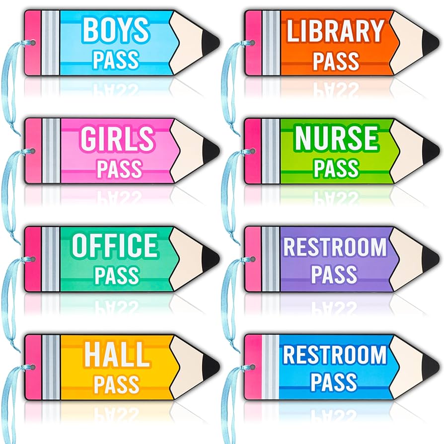 Amazon.com: BeYumi Pencil Magnetic Hall Pass - 8Pcs Pencil Magnetic Student Hall Passes Back to School Resuable Waterproof School Passes Set Bathroom Restroom Library Nurse Office Classroom Teacher Passes : Office Products amazon-com-beyumi-pencil-magnetic-hall-pass-8pcs-pencil-magnetic-student-hall-passes-back-to-school-resuable-waterproof-school-passes-set-bathroom-restroom-library-nurse-office-classroom-teacher-passes-office-products