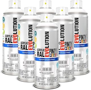 PINTY PLUS Water Based Spray Paint, 11oz, Low GWP Propellant, Low Odor, ...