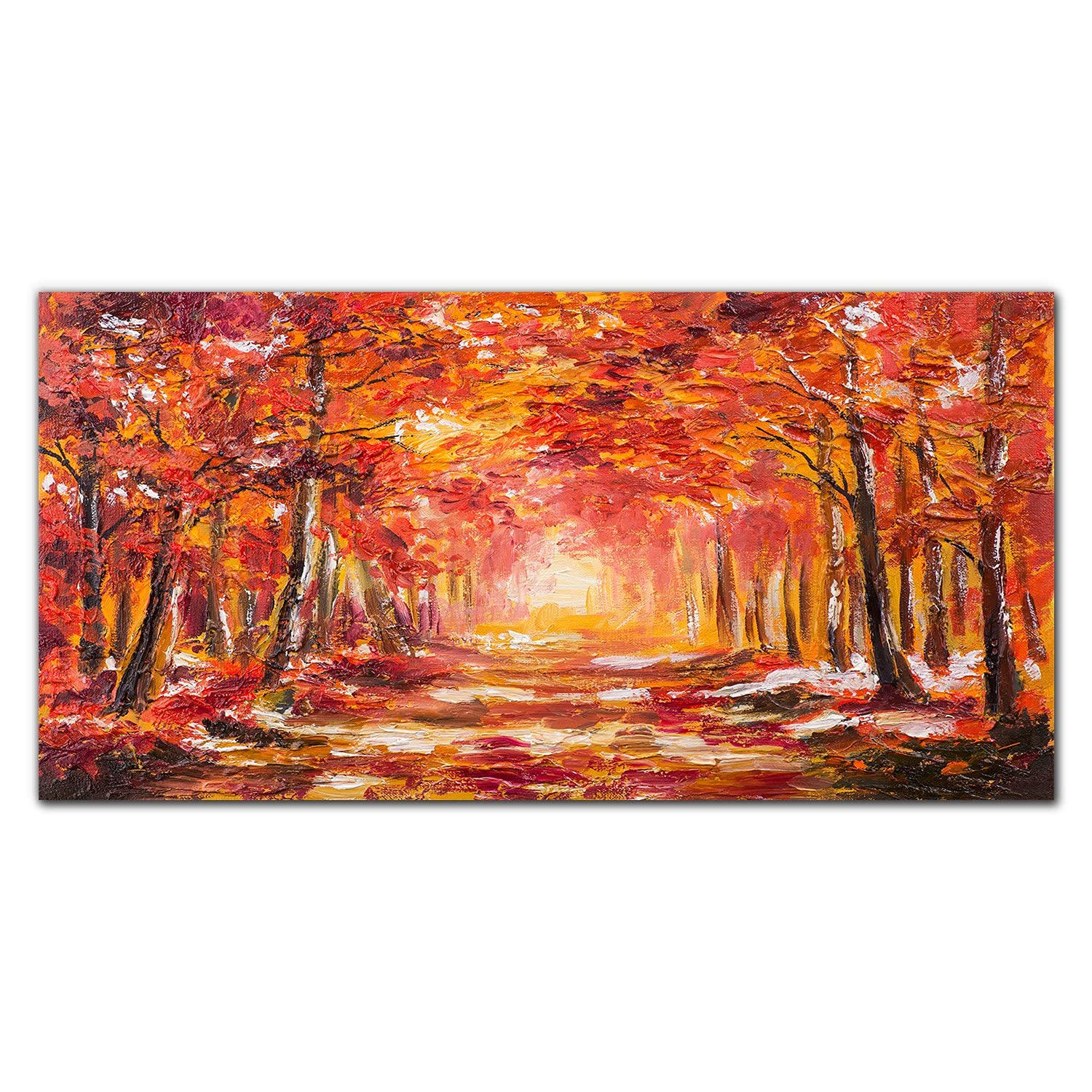 Crédence en verre trempé 120x60cm haute résistance au motif de faune forestière
