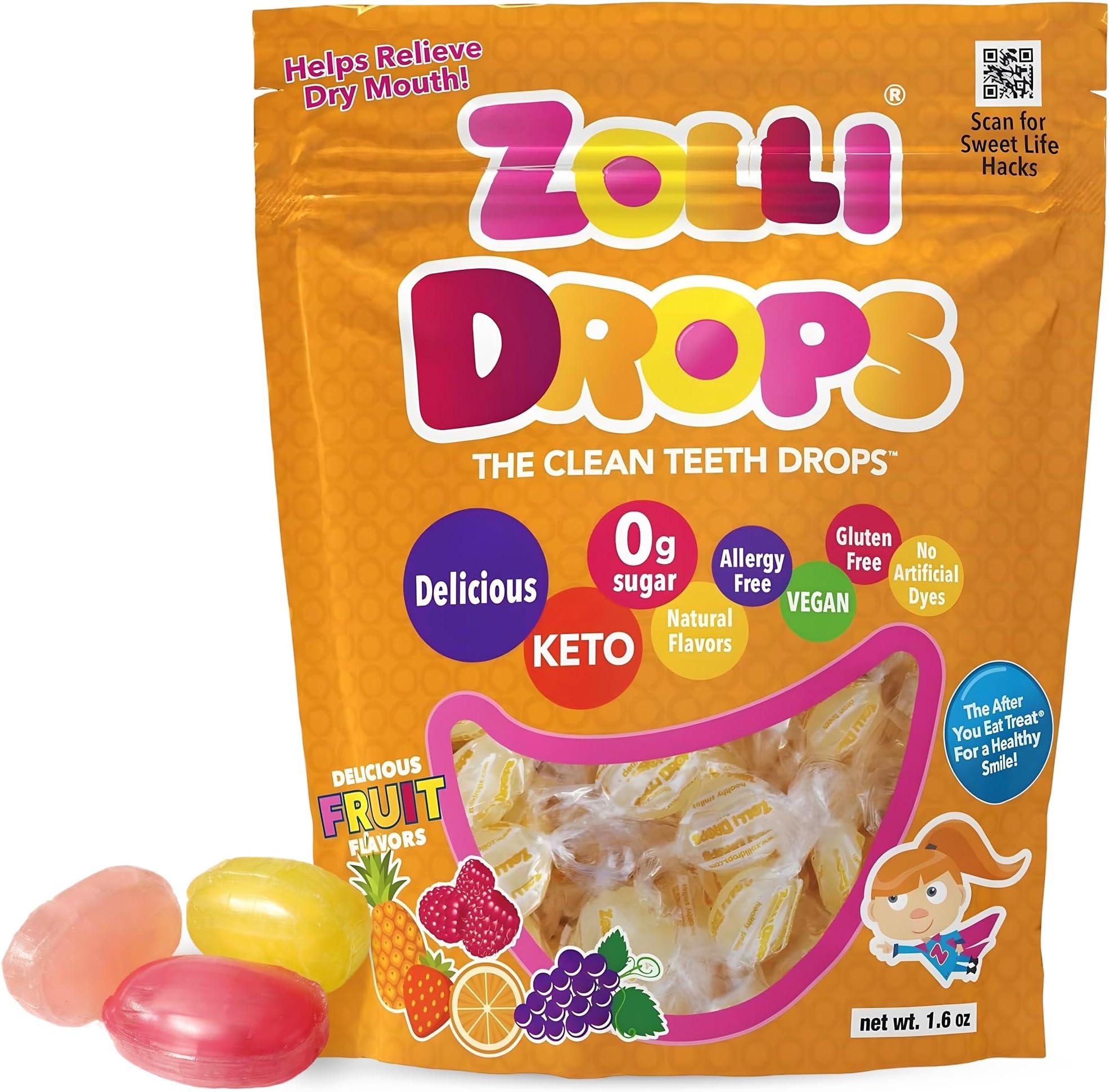 Clean Teeth Zollidrops Variety - 1.6oz