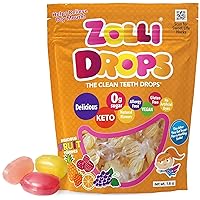 Vista 23 de Zollipops Paletas Clean Teeth, sabores tropicales, 16 onzas