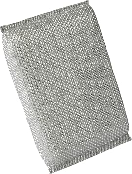 Casabella Sparkle Scrub Sponge Set Absorbent Sponges with Scrubber Exterior Dishwasher-Safe, 4-Pack