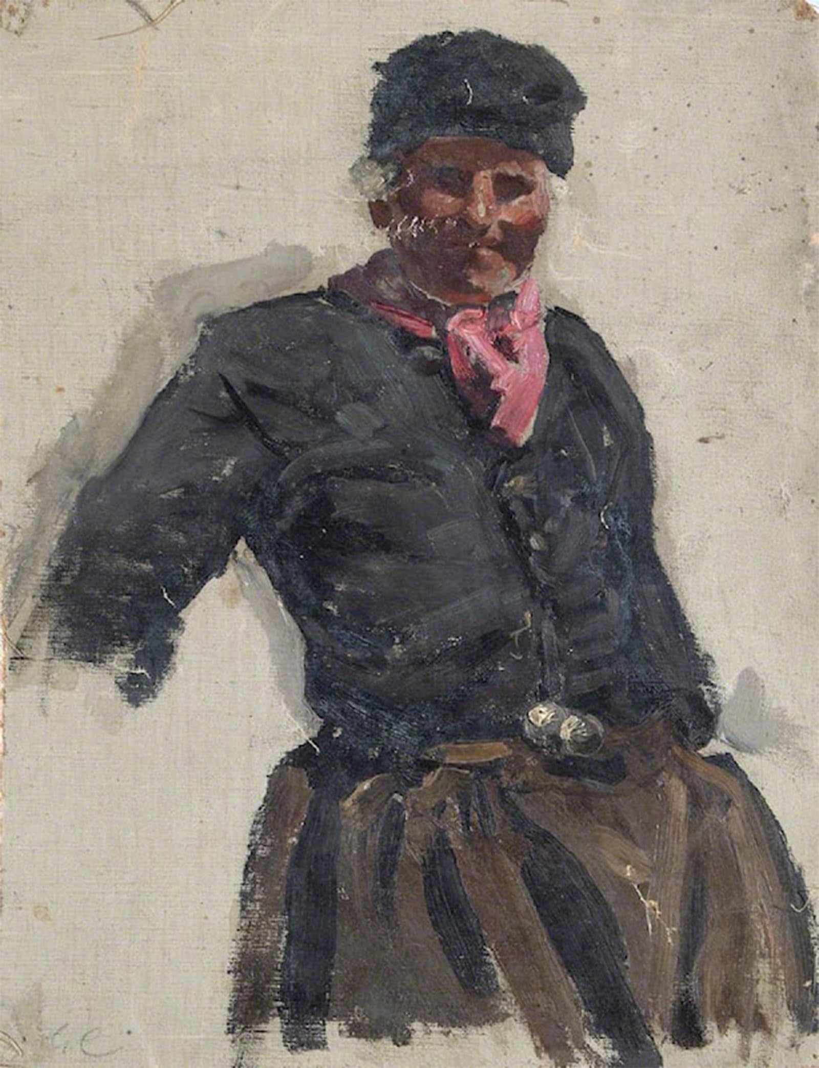 Tableau moderne costume hollandais pour décoration murale